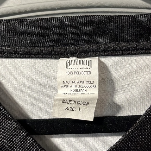 Hitman Fight Gear MMA Tank Top Jersey - Men’s Large - Picture 5 of 7